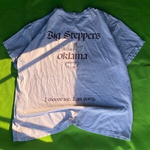 Large Kendrick Lamar Big Steppers Tour 22 T Shirt Gray Oklama Rap Hip Hop